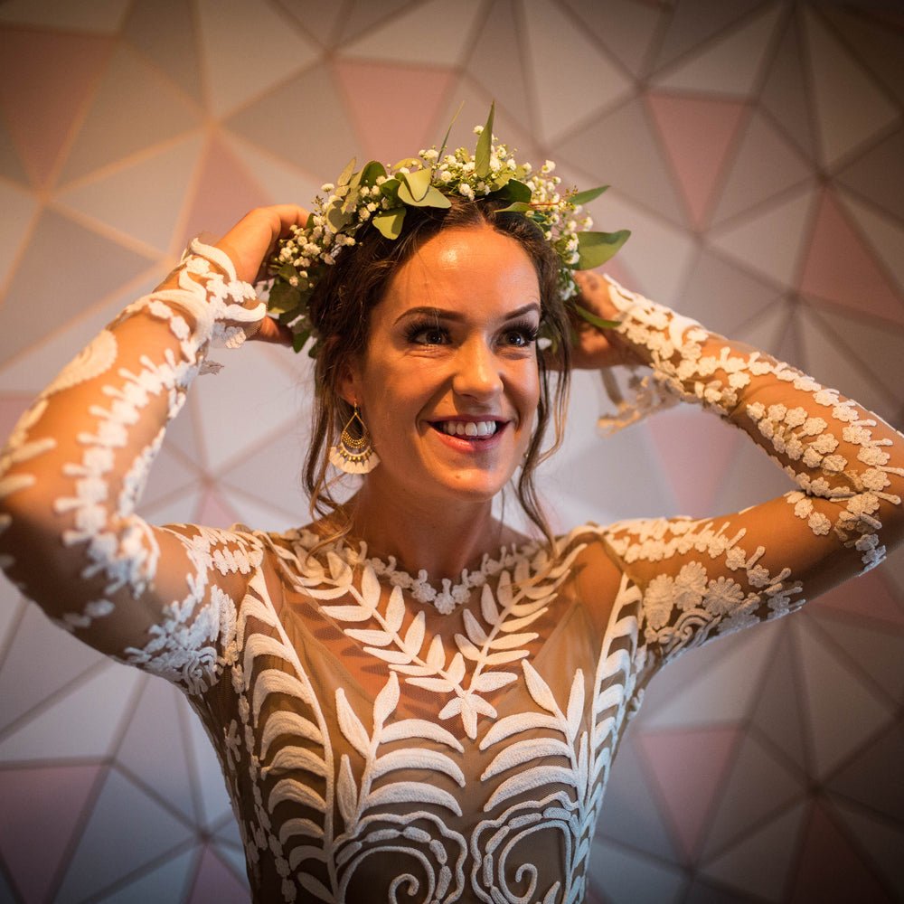 Real Bride Helen in Rue de Seine and Ender Legard