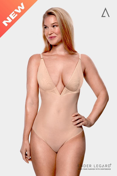 Low Front and Backless Shapewear Bodysuit (LIV)