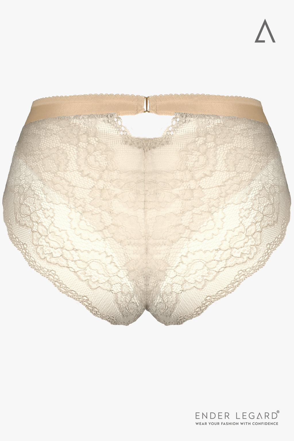 Lace panties briefs for ivory bodysuit shaper | ENDER LEGARD